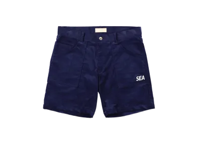 WIND AND SEA Sea Corduroy Short "Navy"
