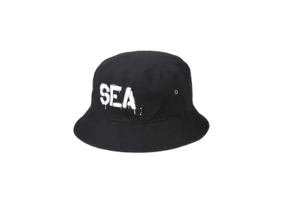 WIND AND SEA Spray Logo Hat "Black"