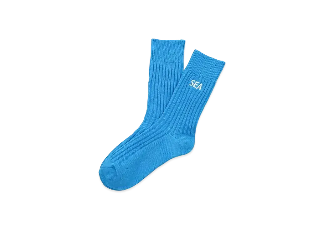 WIND AND SEA Sea Ess Socks "Blue"
