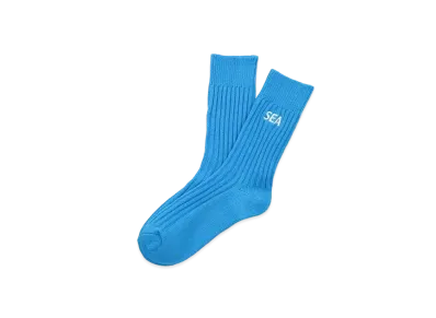 WIND AND SEA Sea Ess Socks "Blue"