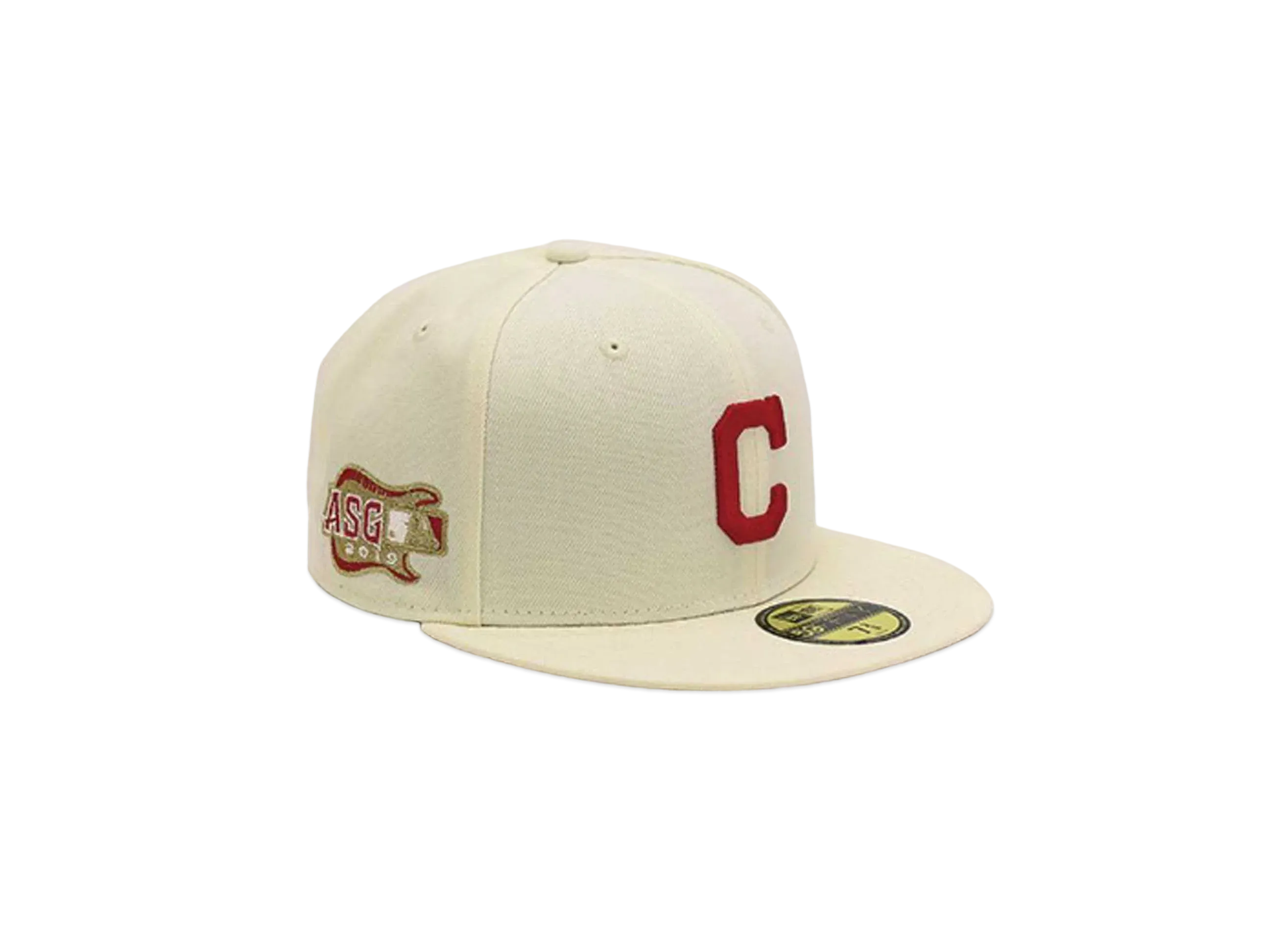 NEW ERA x THE CAP Rising Sun 59Fifty Cleveland Indians "White"