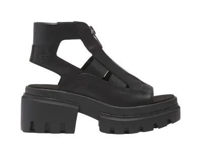 Timberland Women's Everleigh Gladiator Sandal "Black"