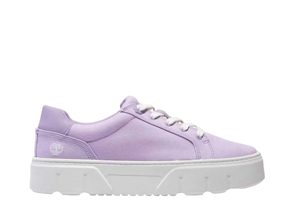Timberland Women's Laurel Court Lace Up Low Sneakers "Light Purple"