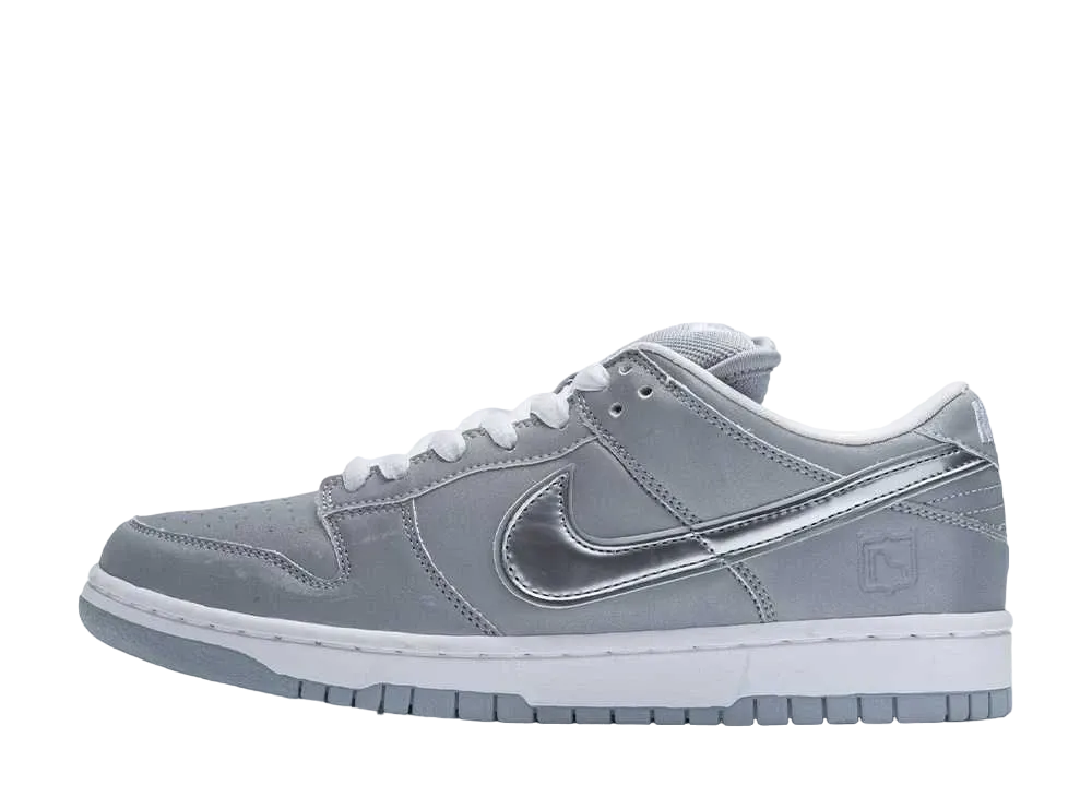 Nike SB Dunk Low Pro Medicom 3 "Silver/Chrome"