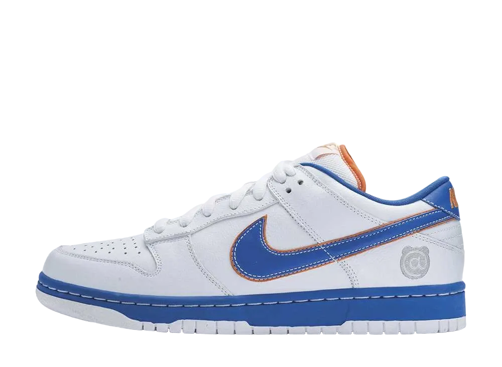 Nike SB Dunk Low Pro Medicom 1 "White/Blue/Orange"