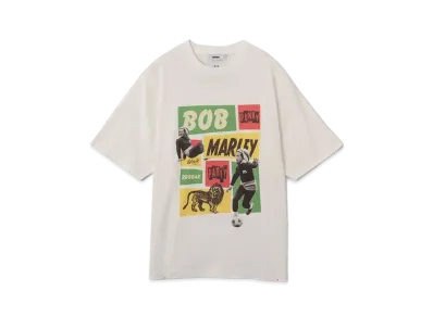 BOB MARLEY x atmos Punky reggae party T-shirt "White"