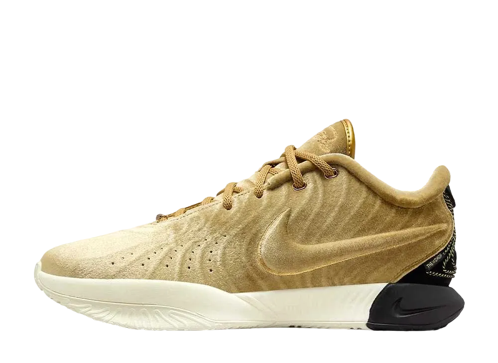 Nike LeBron 21 "Metallic Gold/Coconut Milk/Aquamarine/Black"