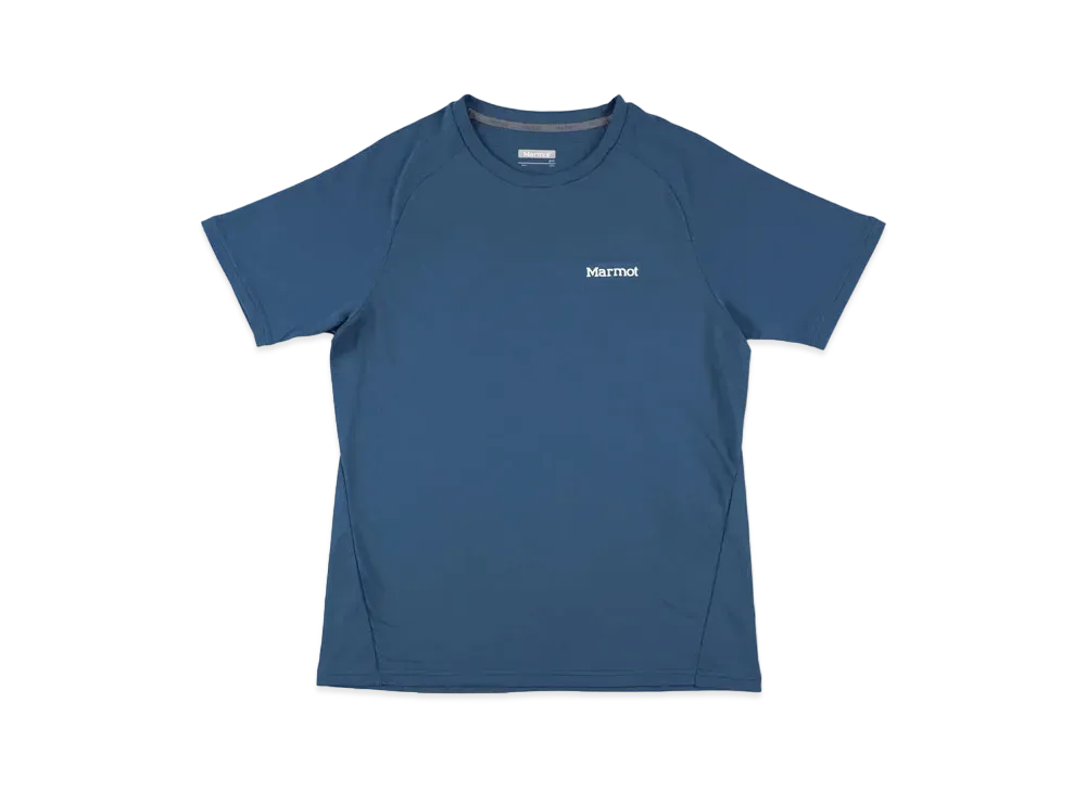 Marmot Climb Skin Half Sleeve Shirt "Blue"