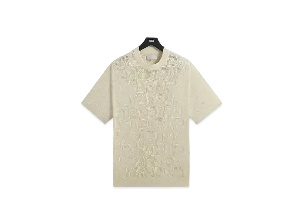 Kith Tilden Crochet Shirt "Sandrift"