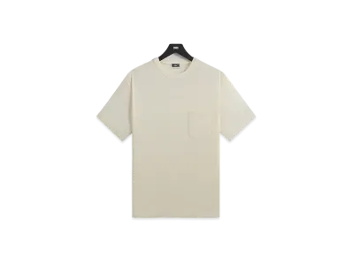 Kith Pointelle Mesh Leonard Pocket Tee "Sandrift"
