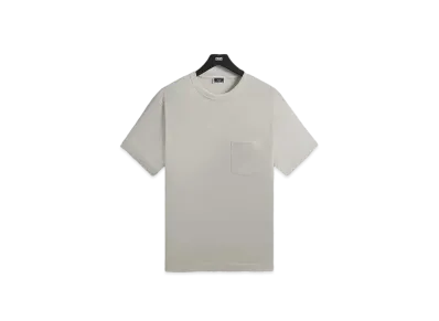 Kith Pointelle Mesh Leonard Pocket Tee "Concrete"
