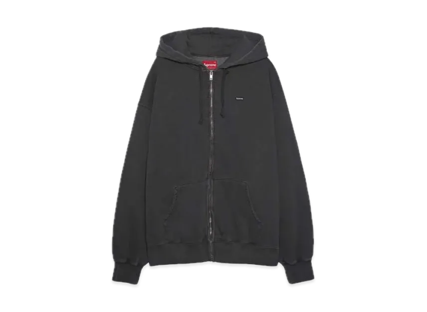 Supreme Overdyed Small Box Zip Up Hooded Sweatshirt Supreme Overdyed Small Box Zip Up Hooded Sweatshirt