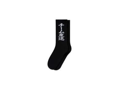 BlackEyePatch x Team Tomodachi Socks "Black"