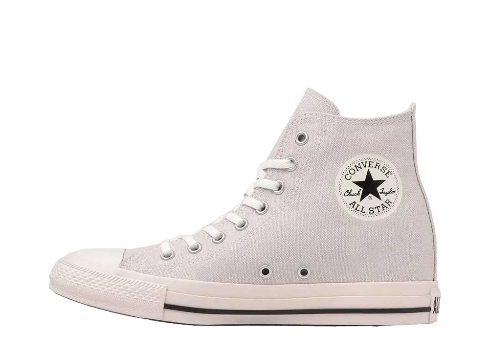 コンバース ウィメンズ オールスター インヒール Ｚ ハイ "ライトグレー"