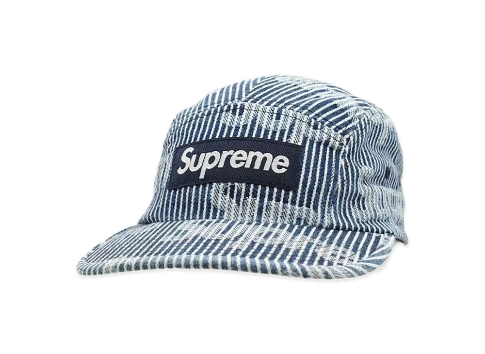 Supreme Denim Camp Cap "Stripe" (24SS)