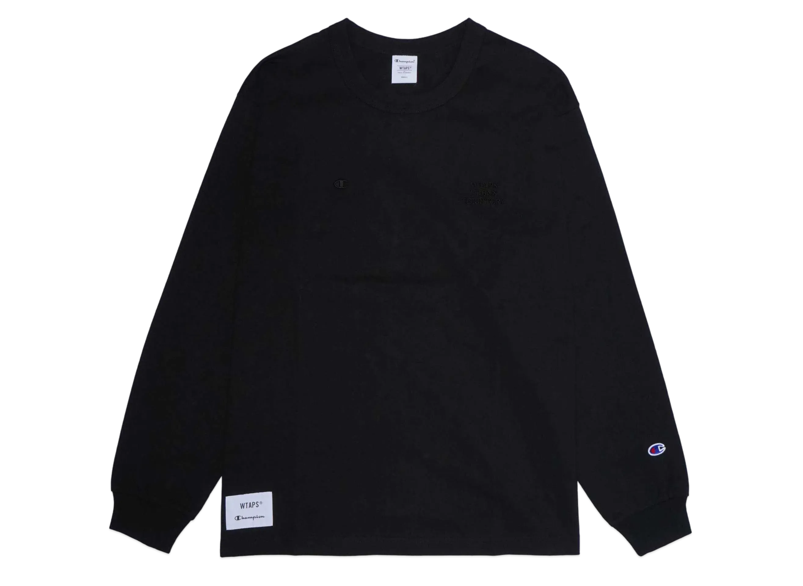 Wtaps x Champion Academy L/S T-Shirts "Black"