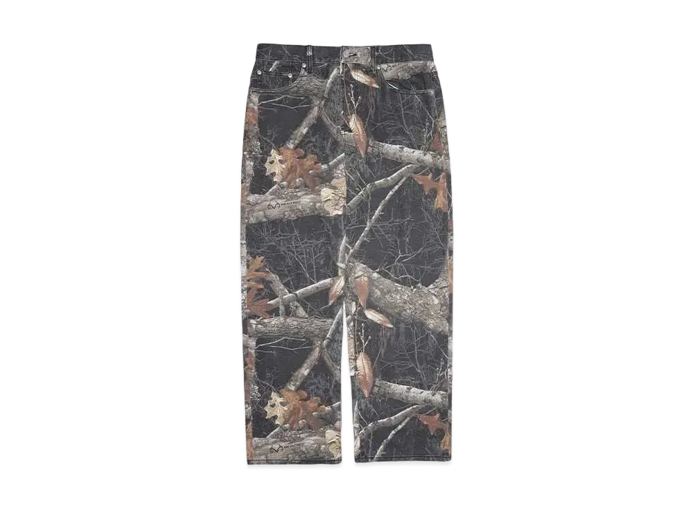 ステューシー ビッグ OL ジーン リアルツリー エッジ "カモ"