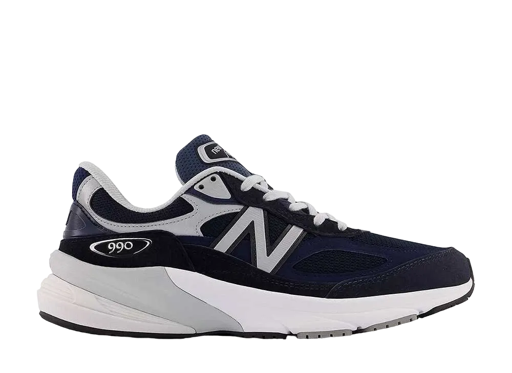 New Balance 990V6 "Navy" (Heel Flag Logo) (M990NV6)