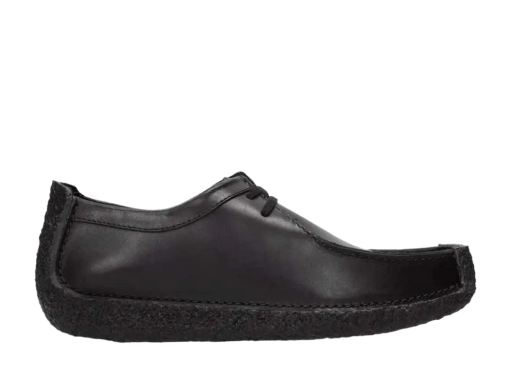 クラークス ナタリー "ブラックレザー"