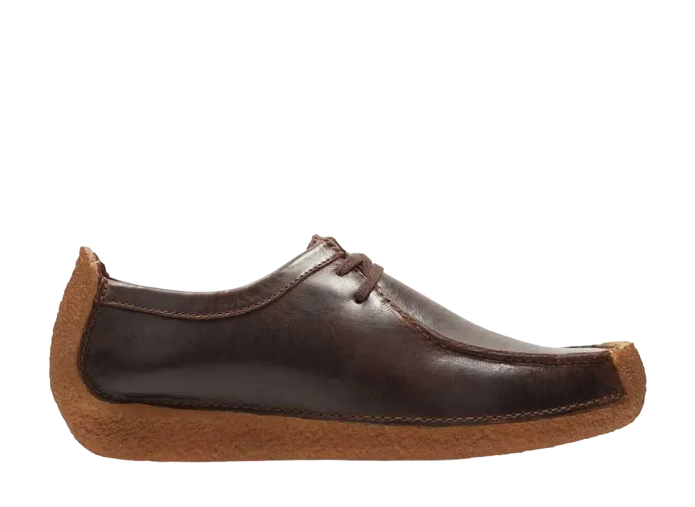 クラークス ナタリー "チェスナットレザー"