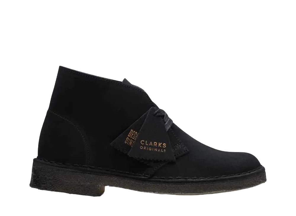 クラークス ウィメンズ デザートブーツ "ブラック"
