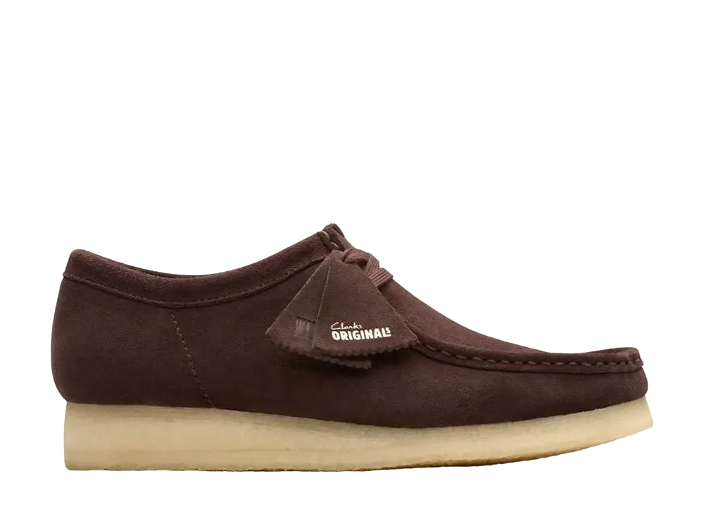 Clarks Wallabee "Dark Brown Suede"
