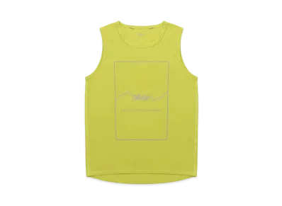 NANGA Dry Mix Frame Logo T/T "Mustard"