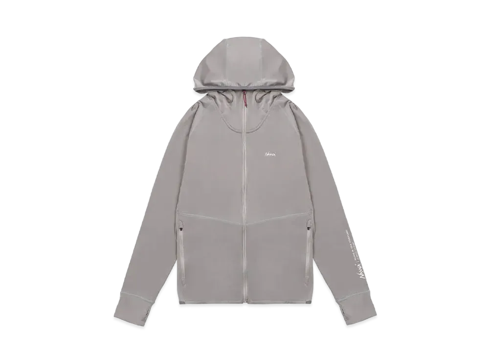 NANGA Rash Guard Zip Parka "Grey"