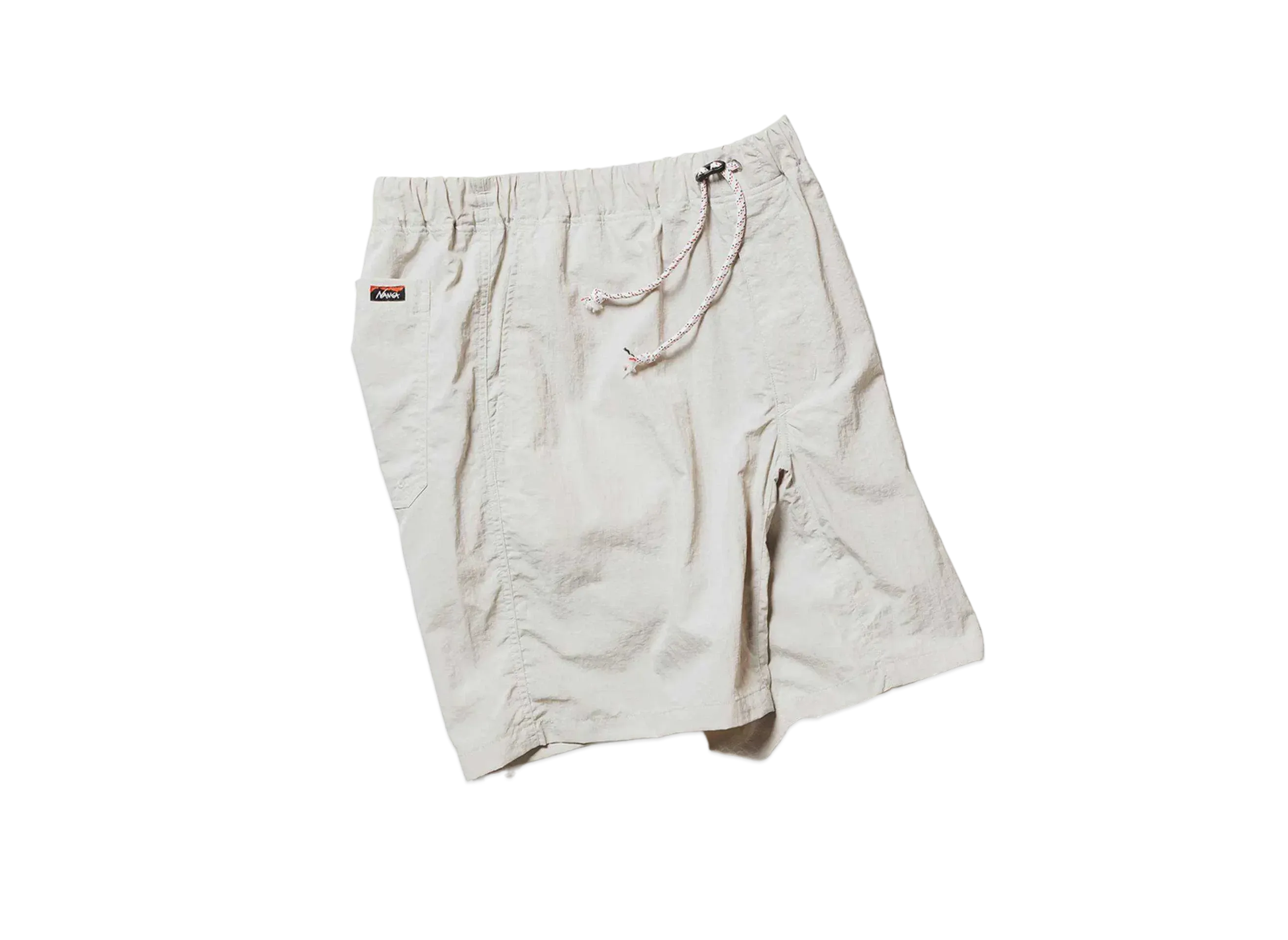 NANGA Nylon Tusser Easy Shorts "Ivory"
