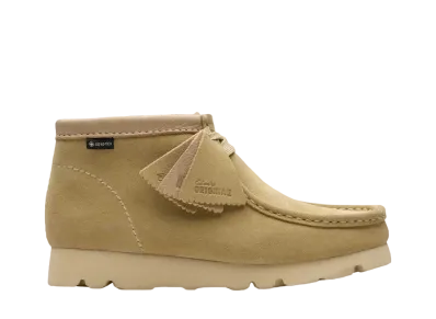 クラークス ウィメンズ ワラビーカップブーツ ゴアテックス "メープルスウェード"
