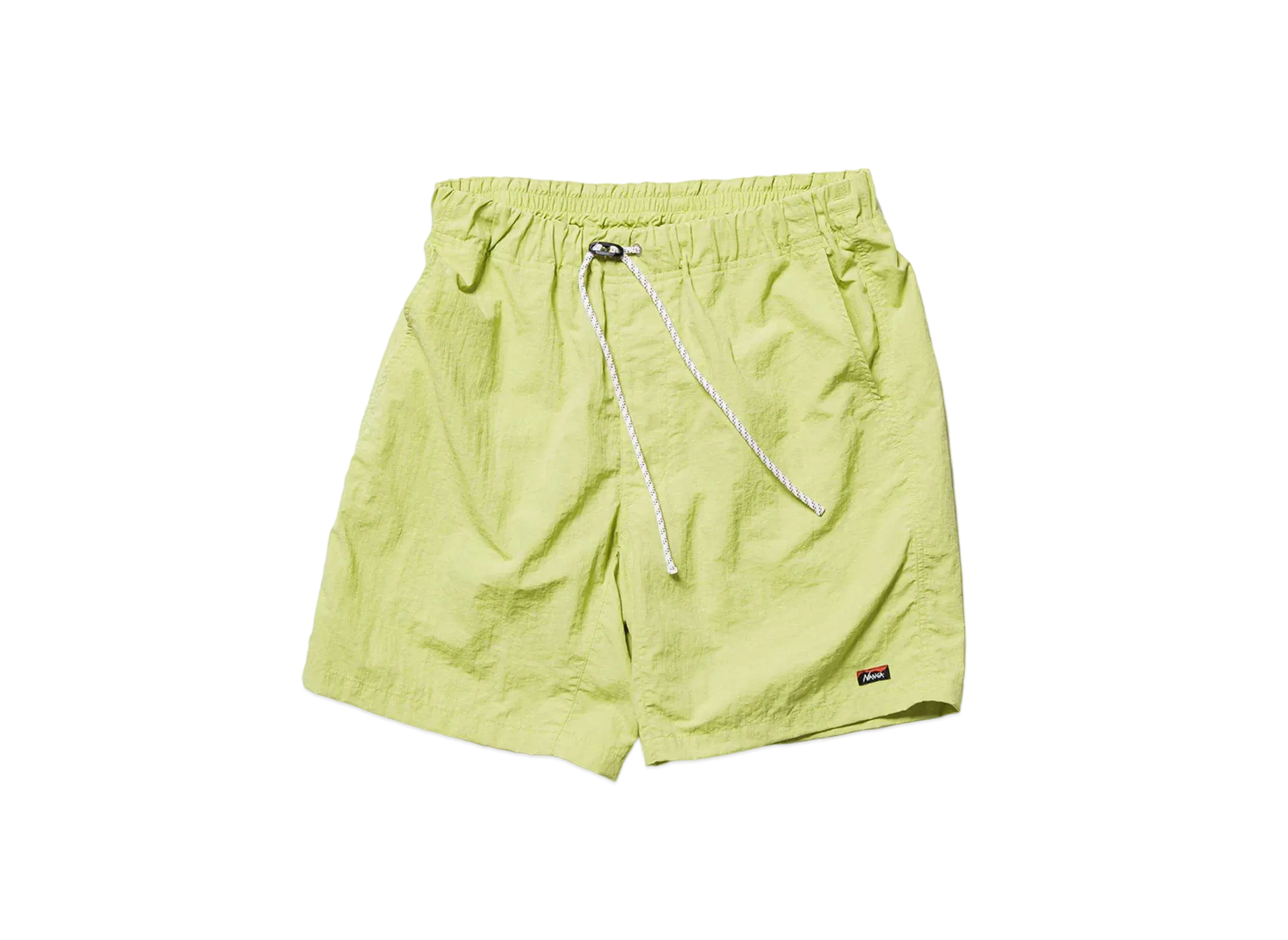 NANGA Nylon Tusser Easy Shorts "Lime"