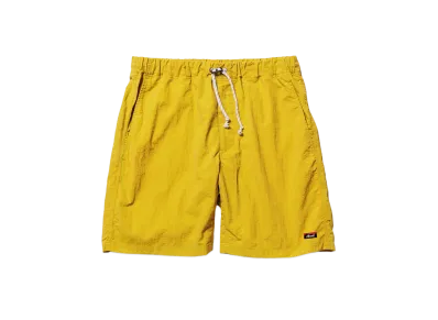 NANGA Nylon Tusser Easy Shorts "Yellow"