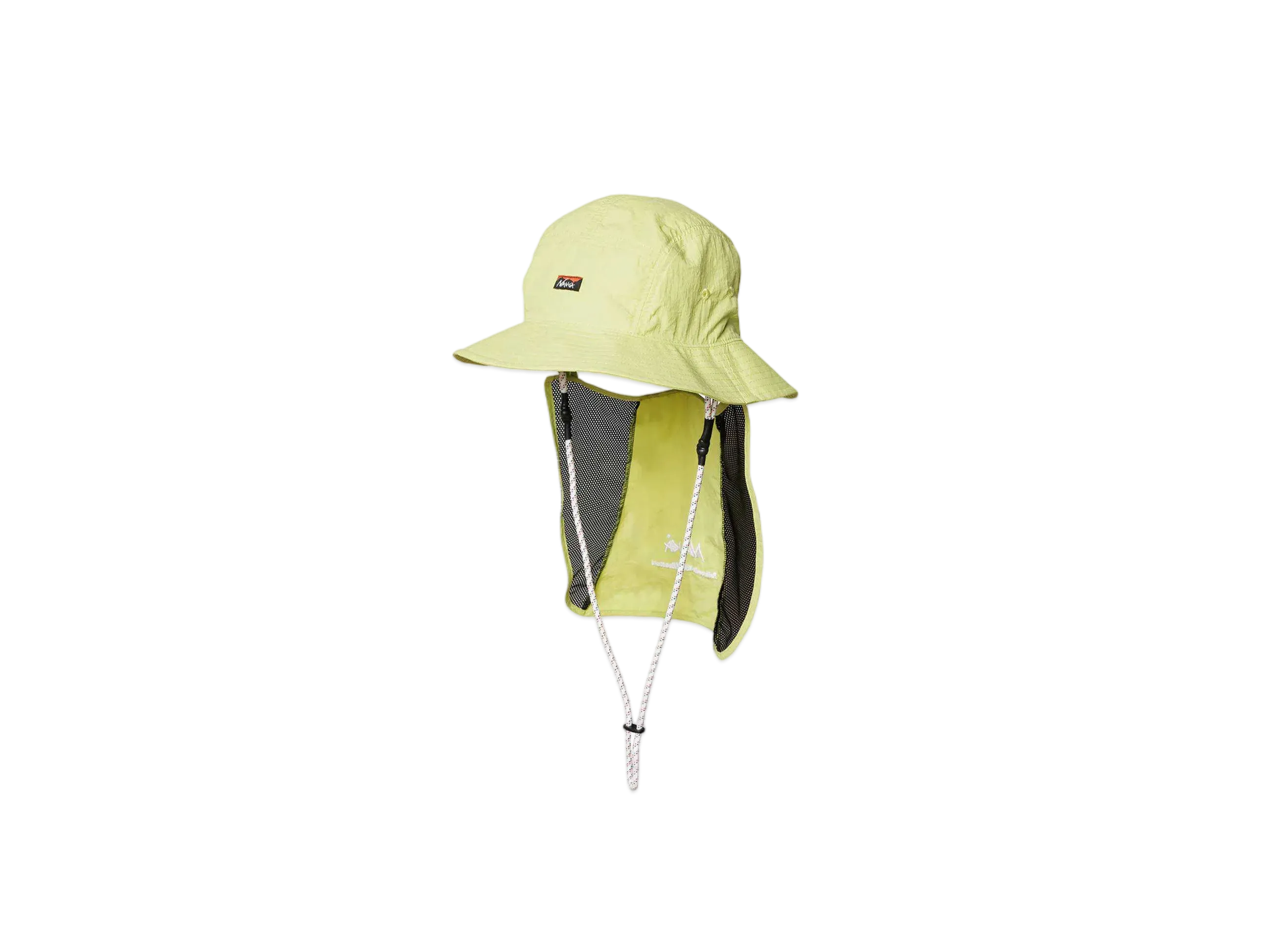 NANGA Nylon Tusser Sunshade Hat "Lime"