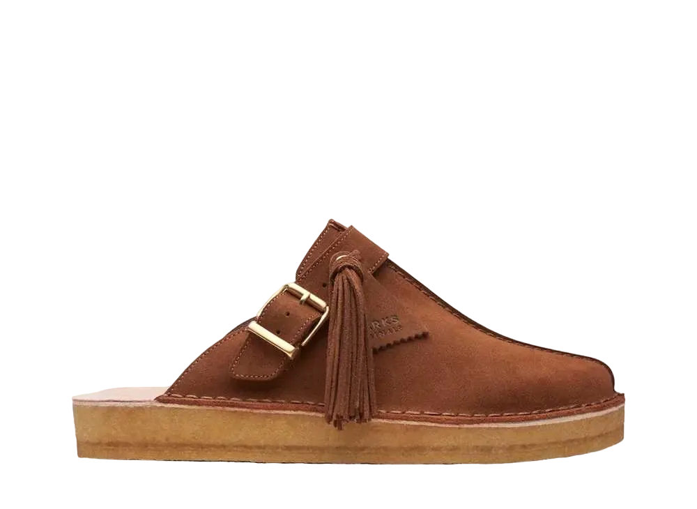 クラークス ウィメンズ トレックミュール "キャラメルスウェード"