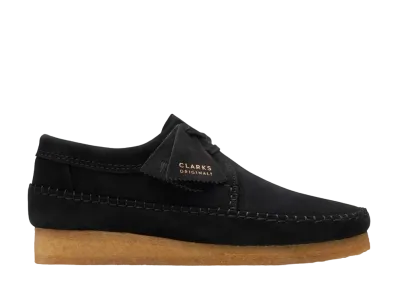 Clarks Weaver "Black Suede"