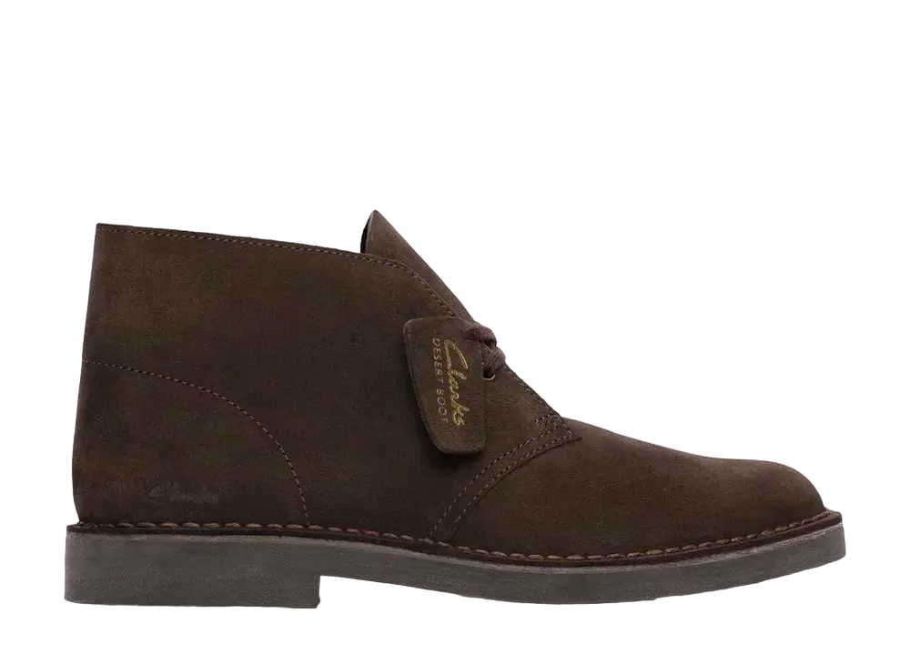 クラークス デザートブーツ エヴォ "ダークブラウンスウェード"
