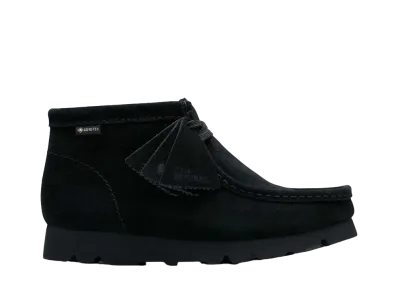 クラークス ウィメンズ ワラビー ブーツ ゴアテックス "ブラックスウェード"