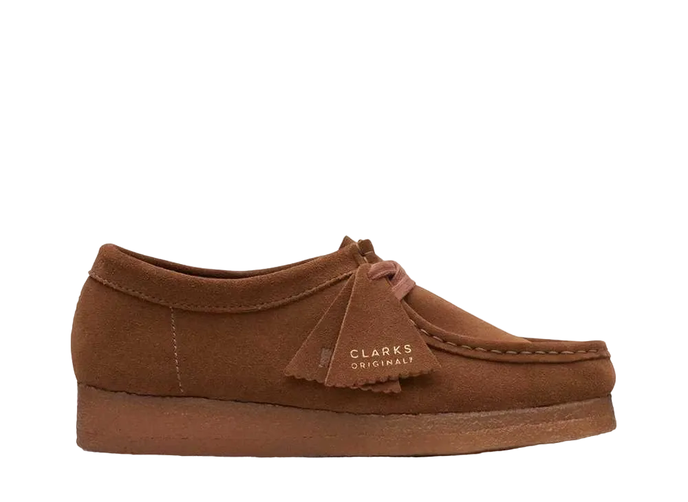 Clarks Women's Wallabee "Cola Suede"