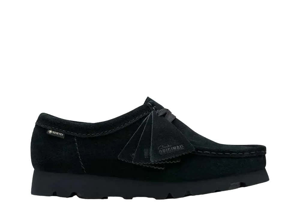 Clarks Women's Wallabee GORE-TEX "Black Suede"