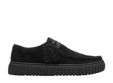 Clarks Torhill Lo "Black Suede"