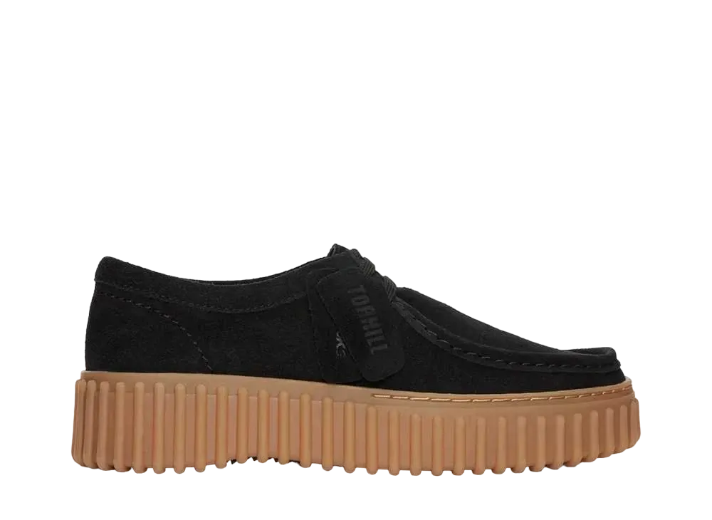 クラークス ウィメンズ トーヒルビー "ブラックスウェード"