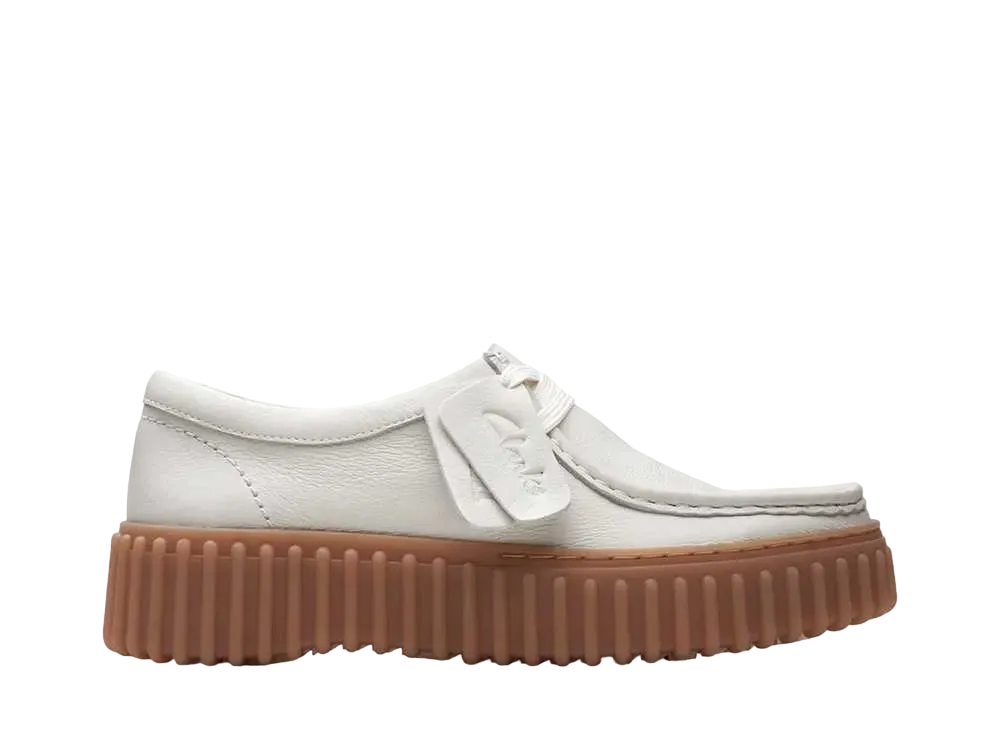 Clarks Women's Torhill Bee "Off White Leather"