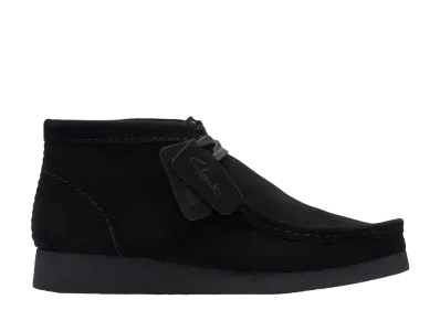 クラークス ワラビー エヴォ ブーツ "ブラックスウェード"