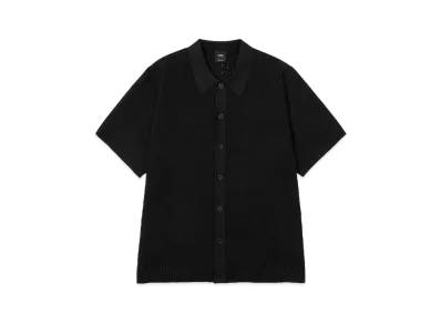 HUF Summer 24 Abstract Knited Shirt "Black"