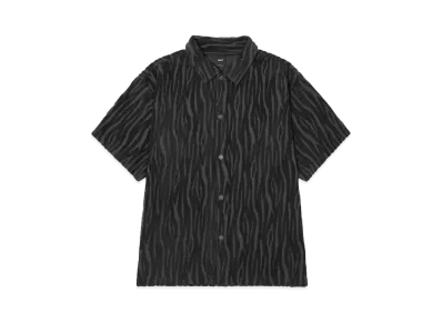 HUF Summer 24 Pile Tiger Shirt "Black"