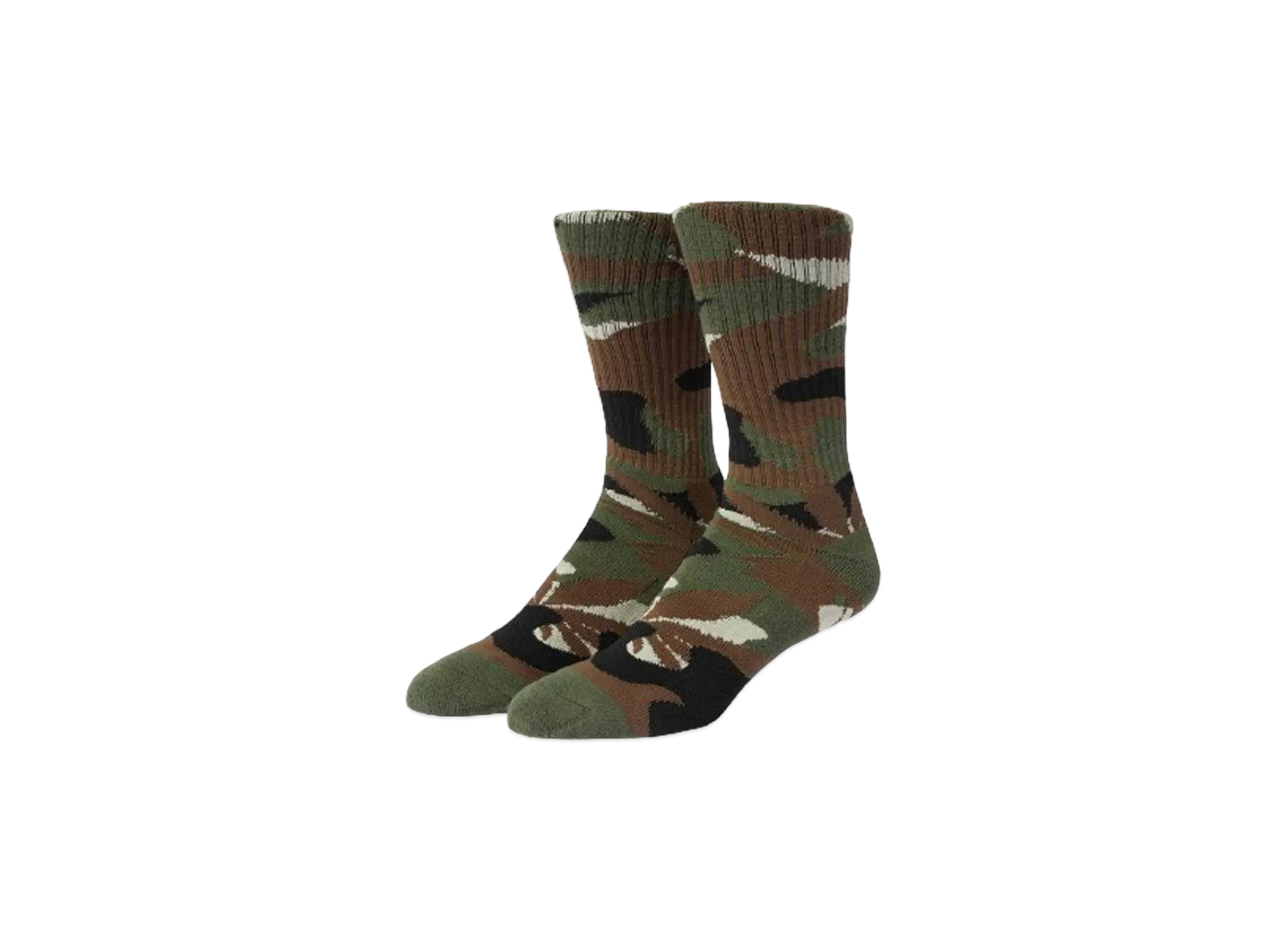 HUF Summer 24 Camo Plantlife Socks "Green"