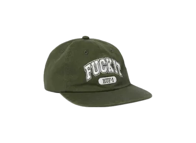 HUF Summer 24 Fuck It 6 Panel Hat "Dried Herb"