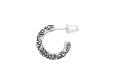 HUF Summer 24 Plantlife Hoop Pierce "Silver"