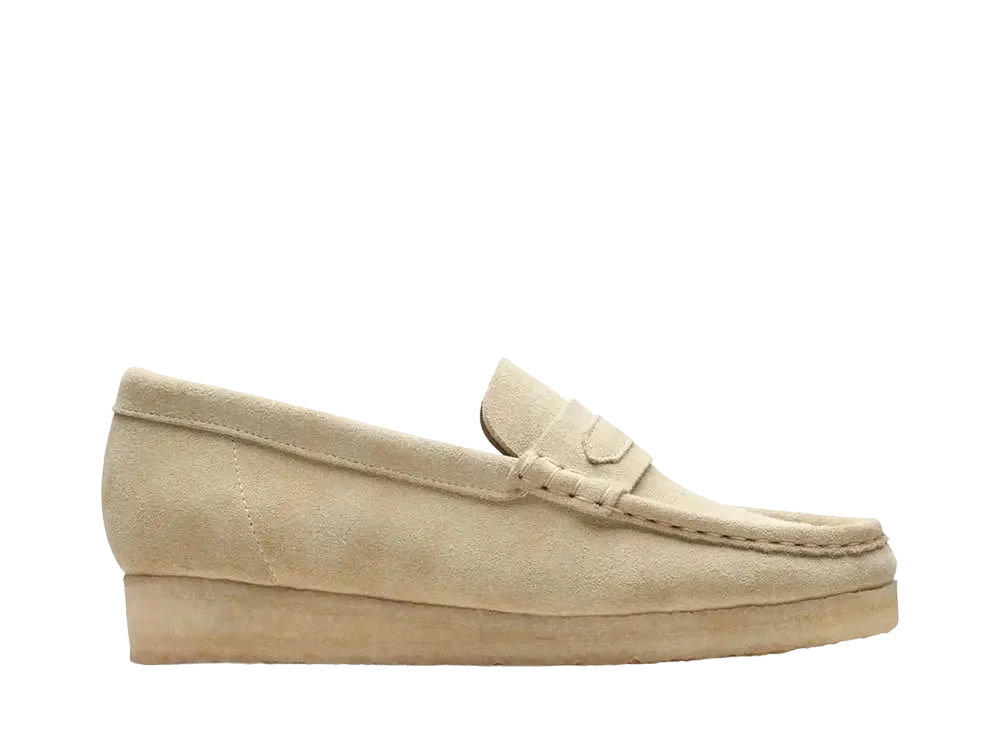 Clarks Women's Wallabee Loafer "Maple Suede"