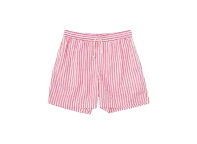 DIGAWEL x MIN-NANO Stripe Baggy Shorts "Pink"